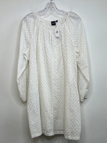NWT Gap White Cutout Tunic Dress (XL)