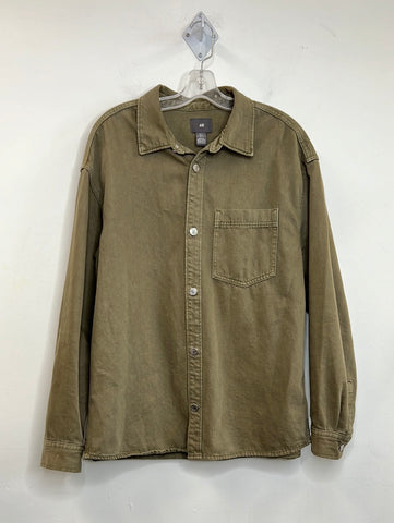 H&M Long-Sleeve Button Up (L)
