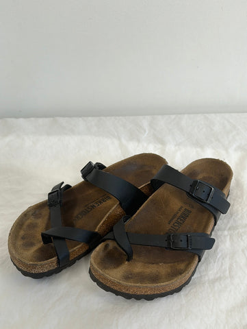 Birkenstock Black Strap Sandal (EU 38)