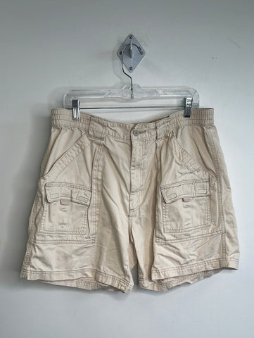 St. John's Bay Beige Cargo Shorts (38)