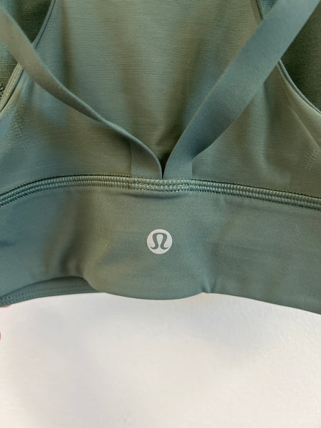 Lululemon Moss Green Sports Bra