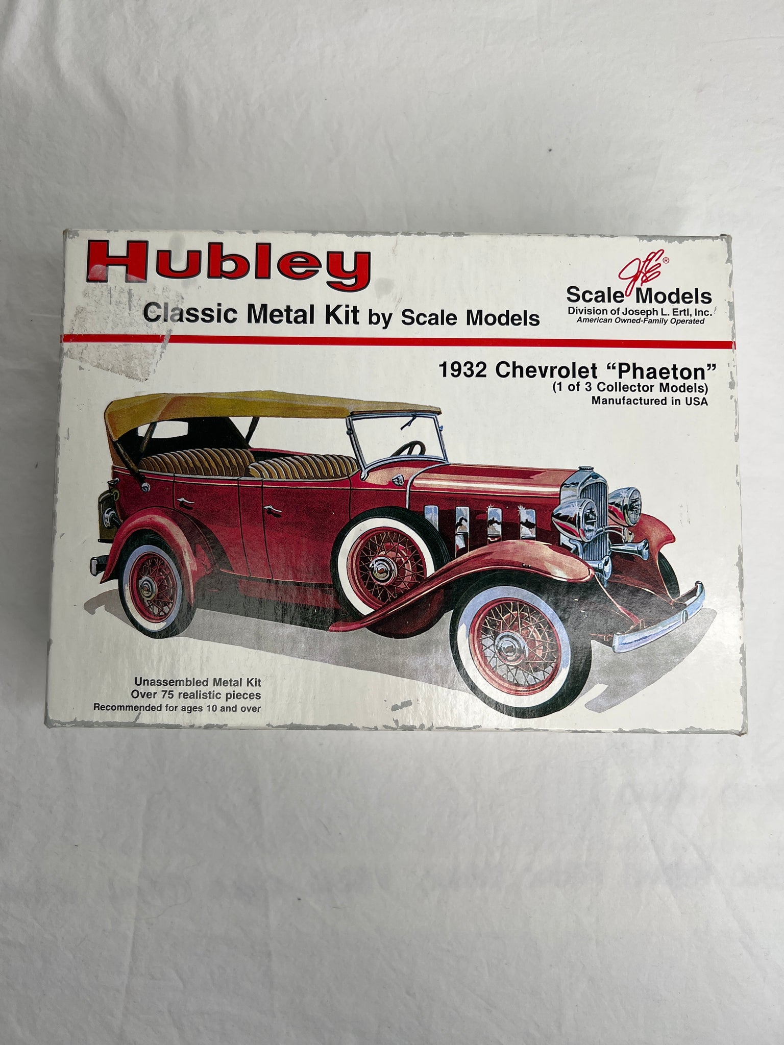 Hubley Classic Metal Kit By Scale Models 1932 Chevy Phaeton