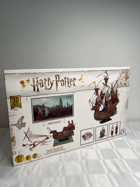 Wizarding World Harry Potter Durmstrang Ship 3D Puzzle