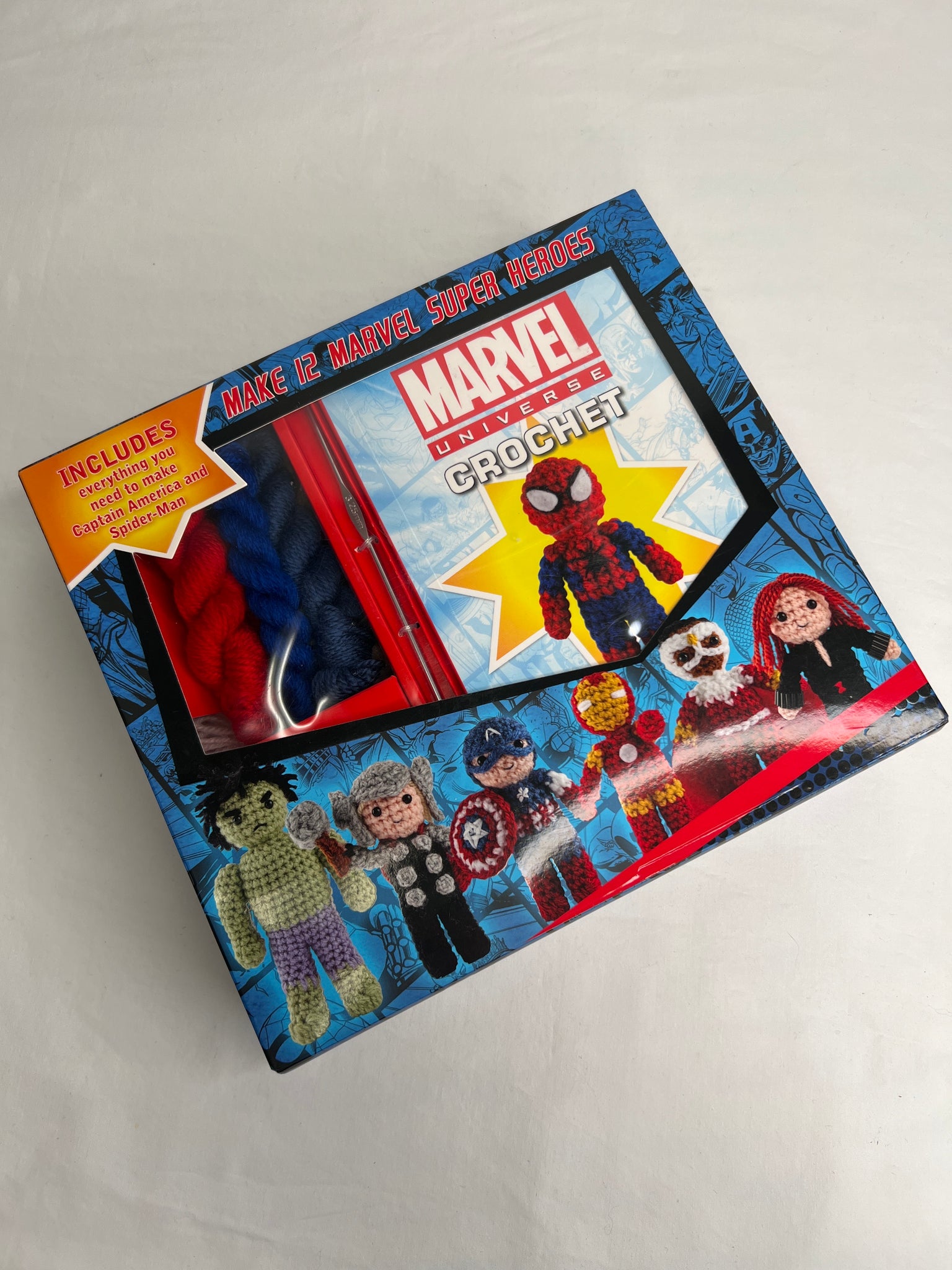 Marvel Universe Crochet Make 12 Marvel Super Heros