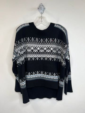 Tommy Hilfiger Black Nordic Knitted Sweater (L)