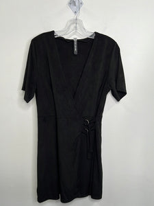 Design Lab V-Neck Wrap Mini Dress (L)