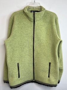 Retro Tundra Fleece Zip Up Jacket (L)