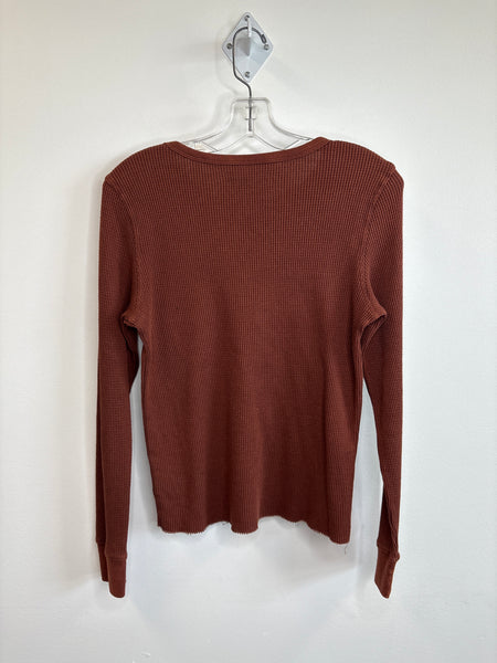 American Eagle Maine Long Sleeve Waffle Shirt (M)