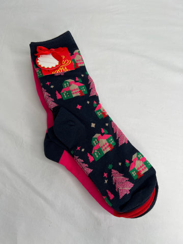 Have Peace Joy 3 Pair Crew Socks