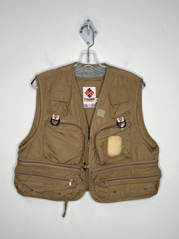 Vintage Columbia Technicloth Fly Fishing Gear Vest (L)