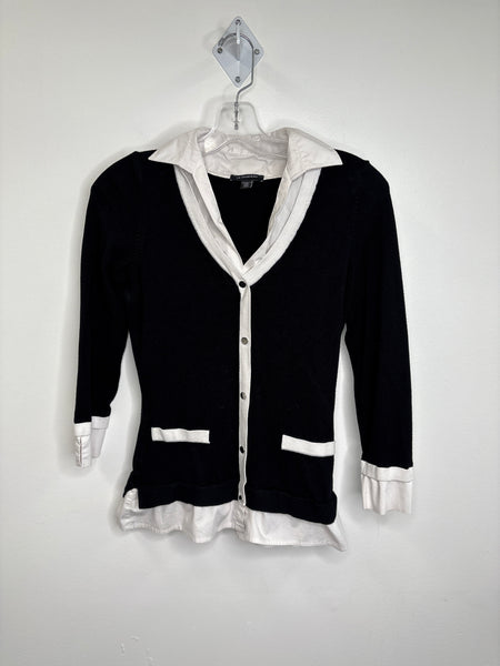 Le Chateau Faux Layered Polo Sweater (XS)