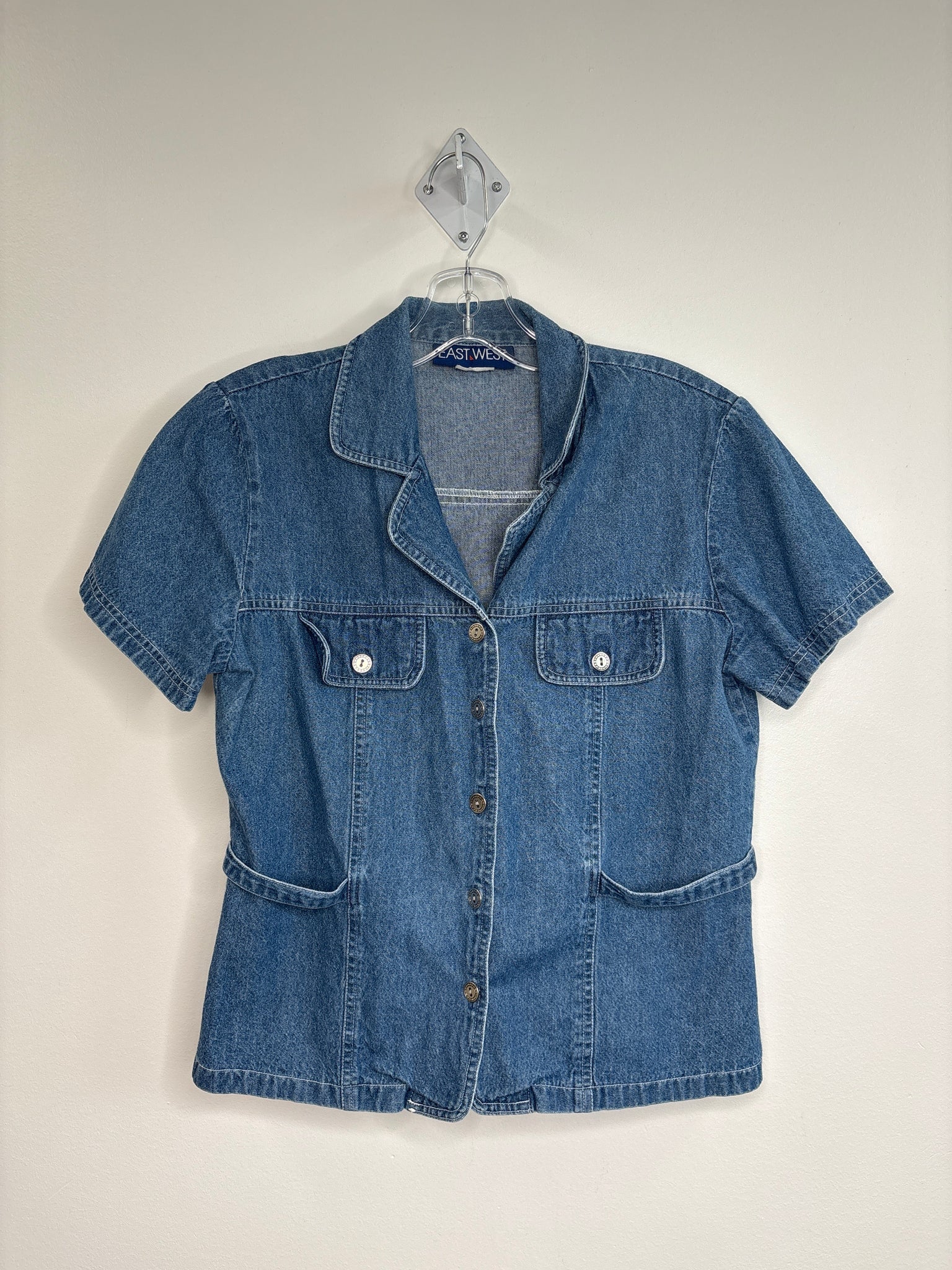 Vintage East West Short Sleeve Blouse