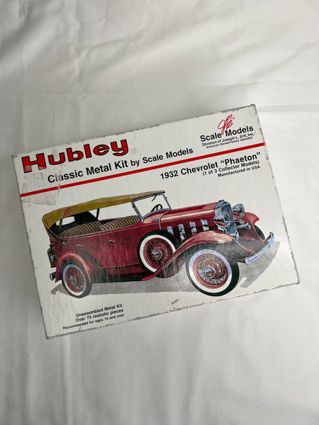 Hubley Classic Metal Kit By Scale Models 1932 Chevy Phaeton