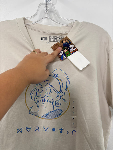 NWT UniqloxHunterxHunter Isaac Netero Anime Tee (M)