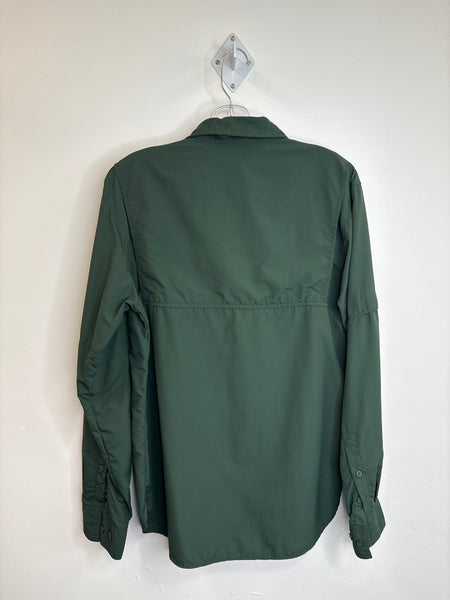 Columbia Omni-Shade Sun Protection Button-Up Long-Sleeve Shirt (M)