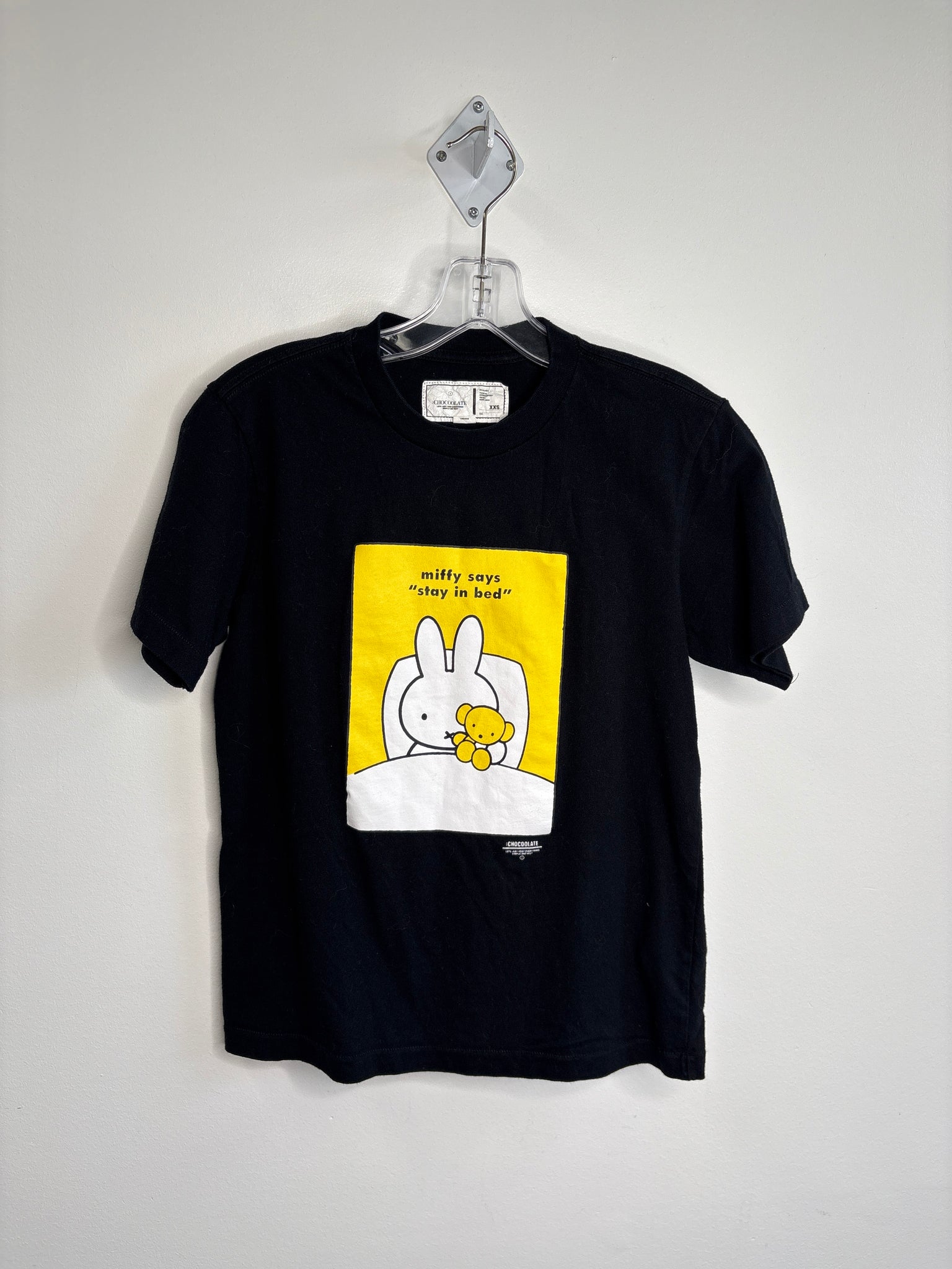 Chocoolate x Miffy “Says Stay In Bed” T-shirt (XXS)