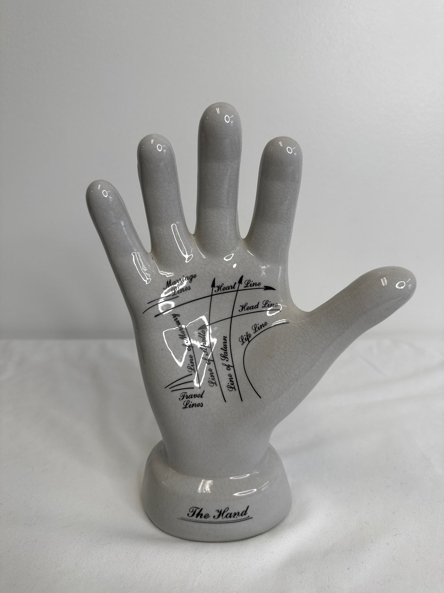 Toscano Porcelain Palmistry Hand Decor