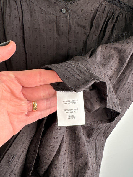 Reitmans Cotton-Blend Long-Sleeve Blouse (XL)