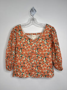 Salt Moore Park Smocked Floral Blouse (S)
