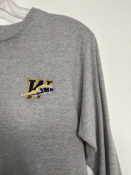 Vintage King Fashions Winnipeg Bombers Embroidered Long-Sleeve Shirt (M)