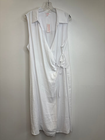 NWT Joe Fresh Sleeveless Side Wrap Maxi Dress (16W)