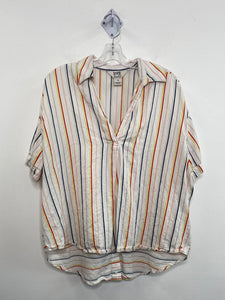 Ellen Degeneres Love Striped Dress Shirt (1X)