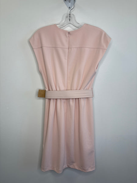 Calvin Klein Cap Sleeve Belted Sheath Dress (4)