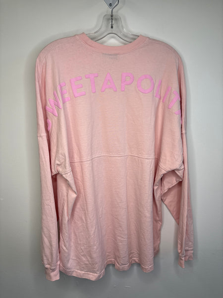 Spirit Jersey Cotton Pullover Top (L)