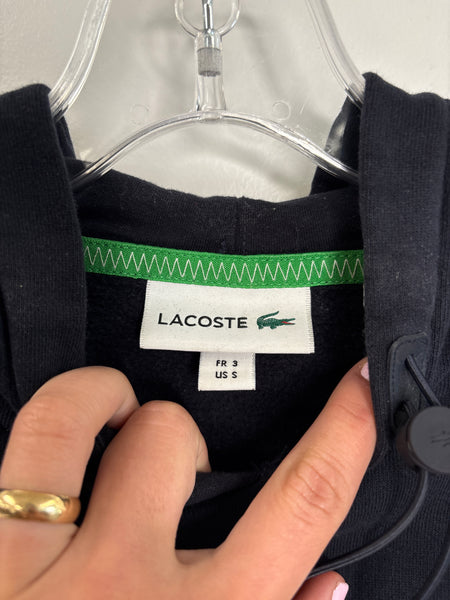 Lacoste Long Sleeve 1927 Graphic Hooded Sweatshirt (S)