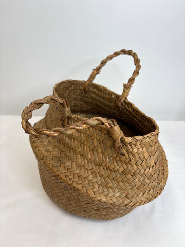 Woven Wicker Planter