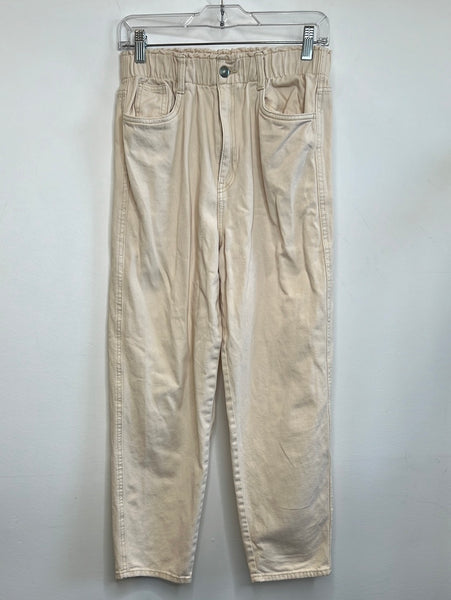 H&M Hight Waist White Jean Pant (4)