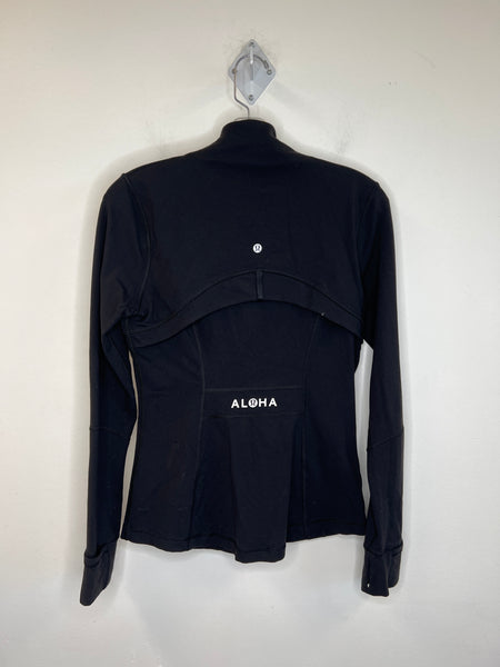 Lululemon Define Black Aloha Zip-up Sweatshirt (8)