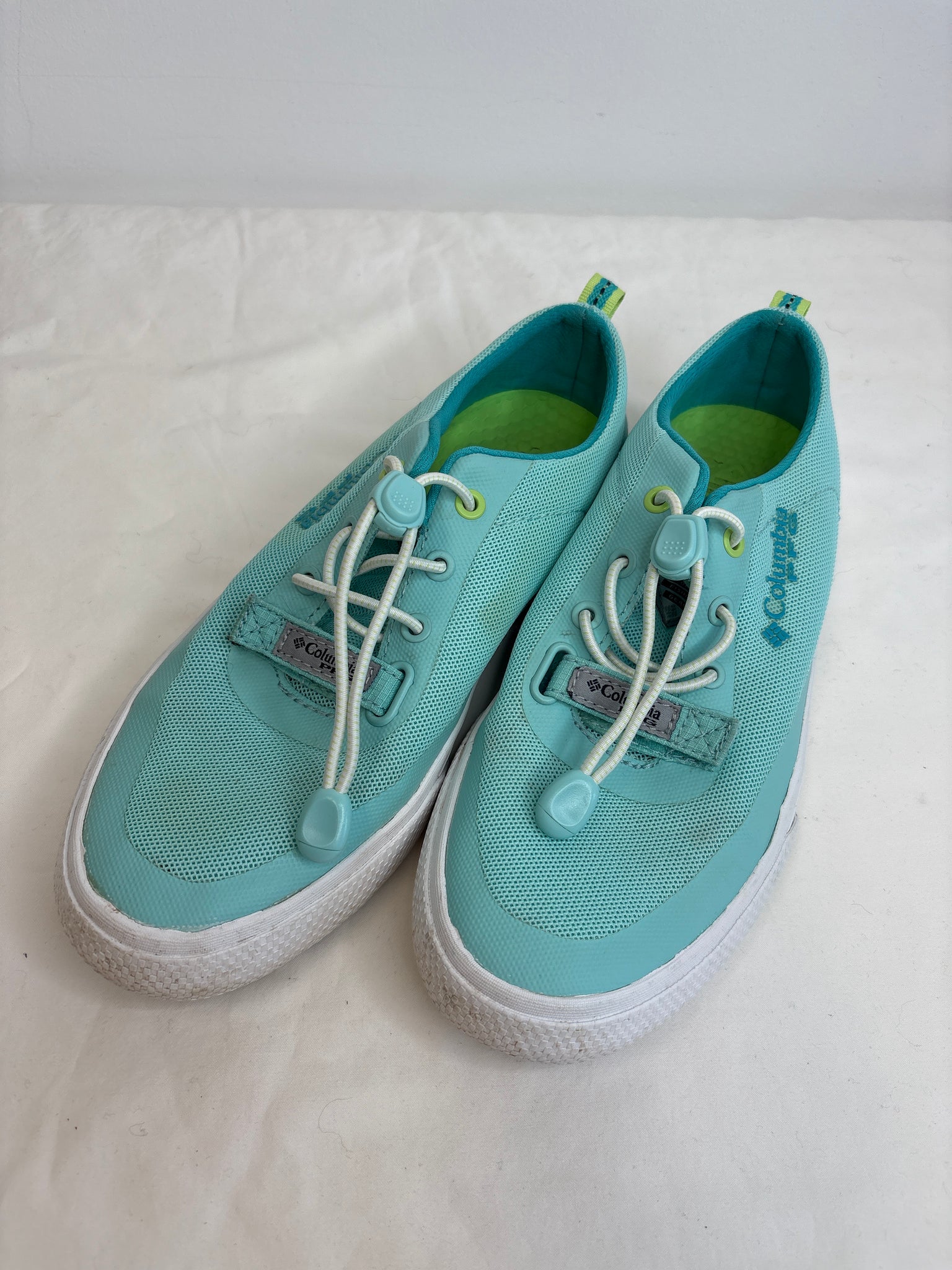 Columbia Multidesportos Dorado Pfg Gulf Stream Jade Lime Shoes (US 6)