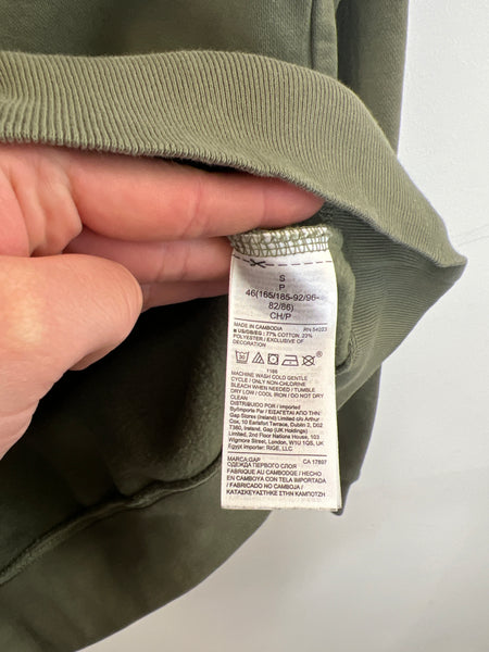 Gap Olive Green Pullover Hoodie (S)