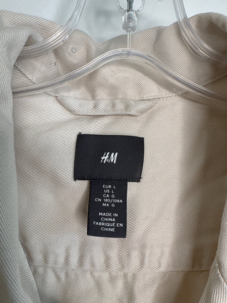 H&M Beige Light Jacket (L)