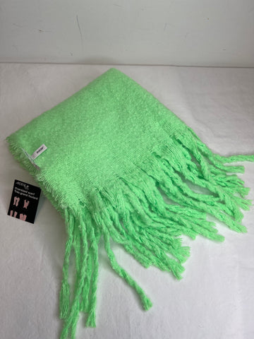 NWT Ardene Lime Green Blanket Scarf