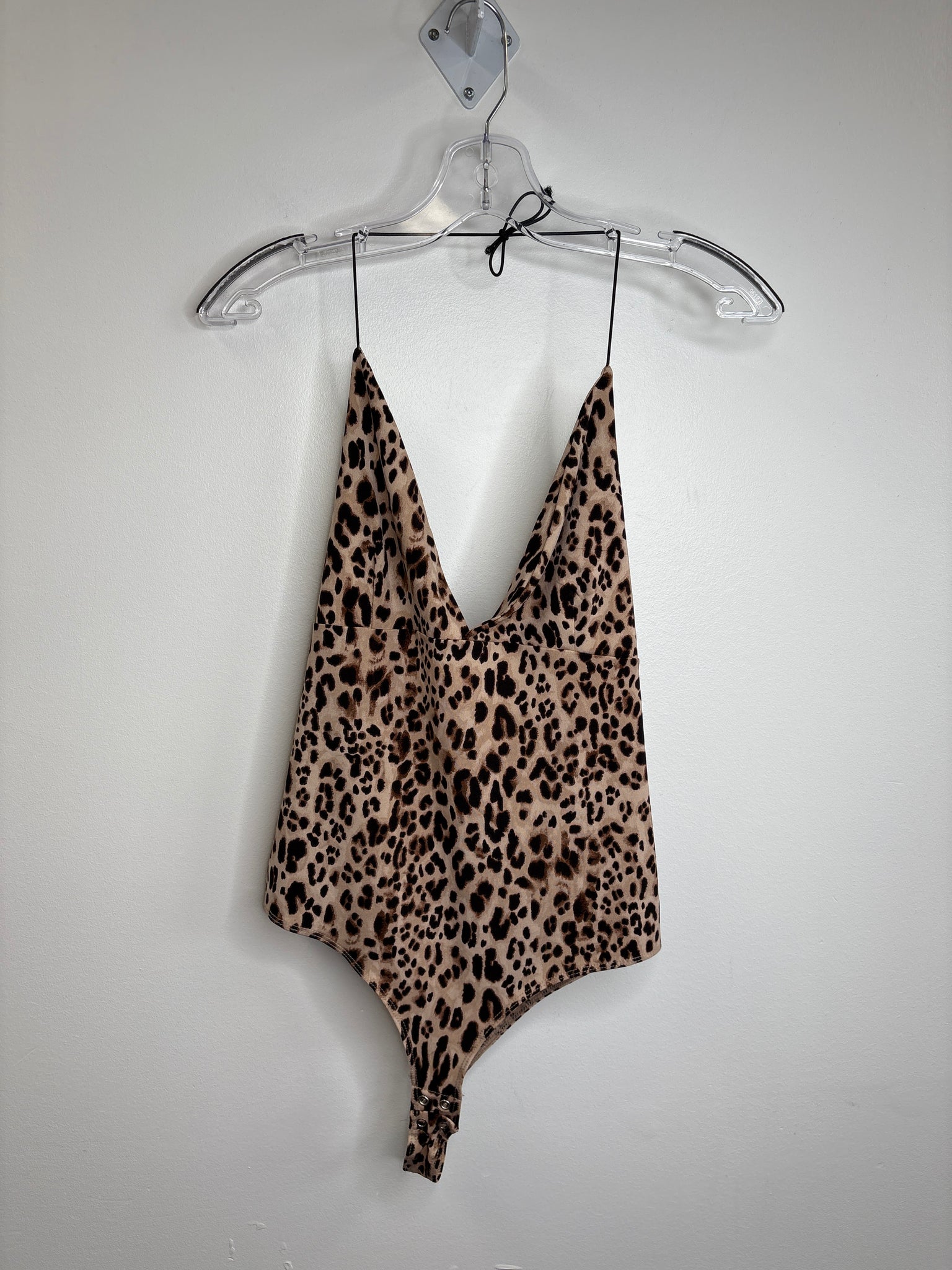 Dynamite Leopard Print Bodysuit (L)