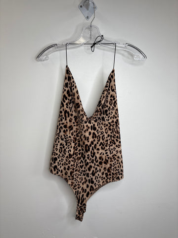 Dynamite Leopard Print Bodysuit (L)