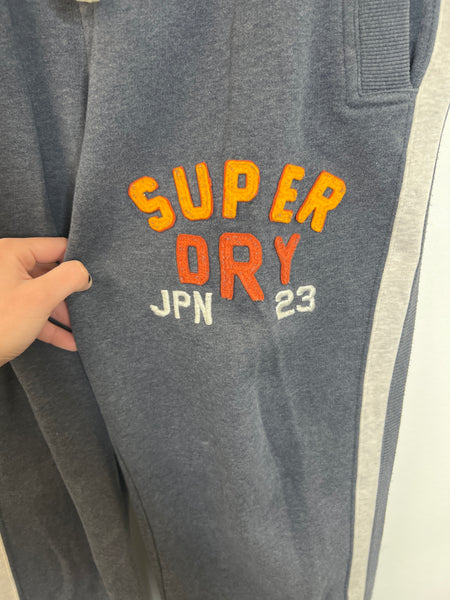 Vintage Superdry JPN Grey Sweatpants (M)