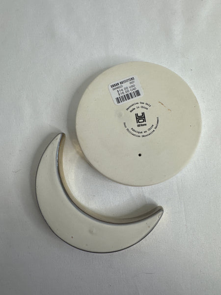 NWT SET OF 2 UO Man On The Moon Incense Holder