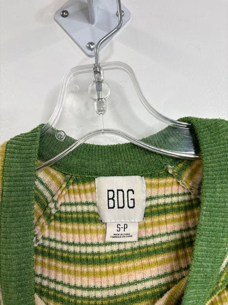 BDG Ribbed Cropped Sweater Top (S)