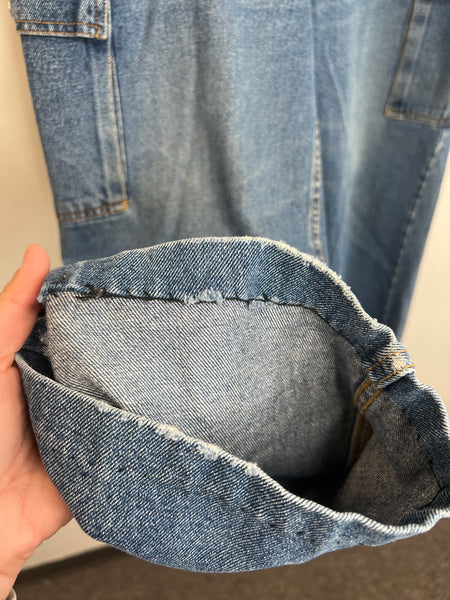 Vintage Higher State Jeans Cargo Denim Jean (36)