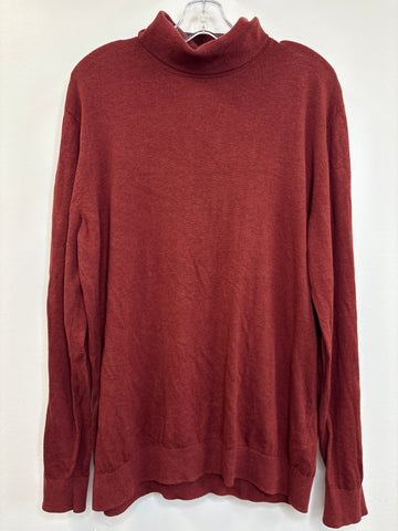 H&M Cotton Knit Turtleneck Light Sweater (XL)