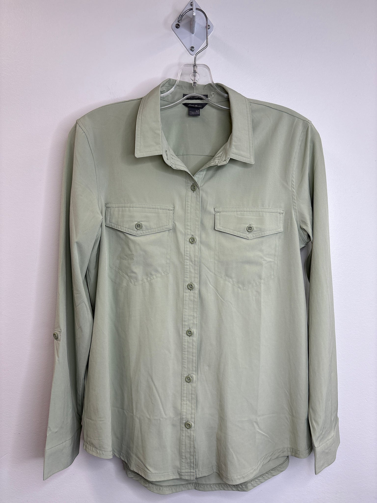 Eddie Bauer Button-Up Lightweight Trail Shirt (S)