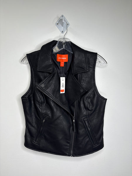 NWT Joe Fresh Faux Leather Vest (M)