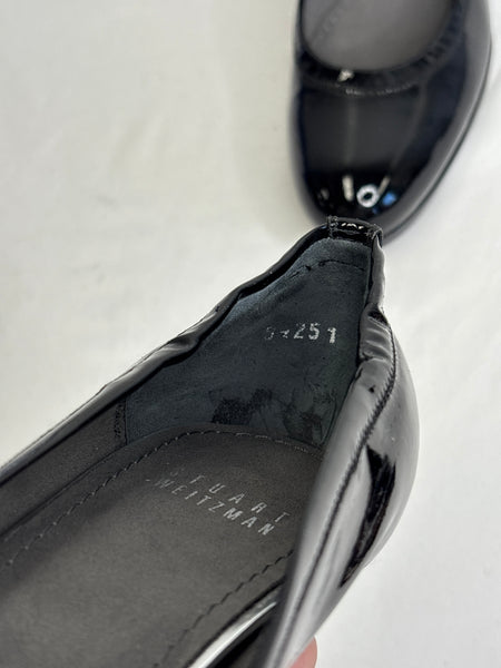 Stuart Weitzman Black Patent Leather Pumps (US 9 1/2)