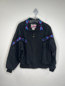 Vintage Walls Mountain Black Western Jacket (M)