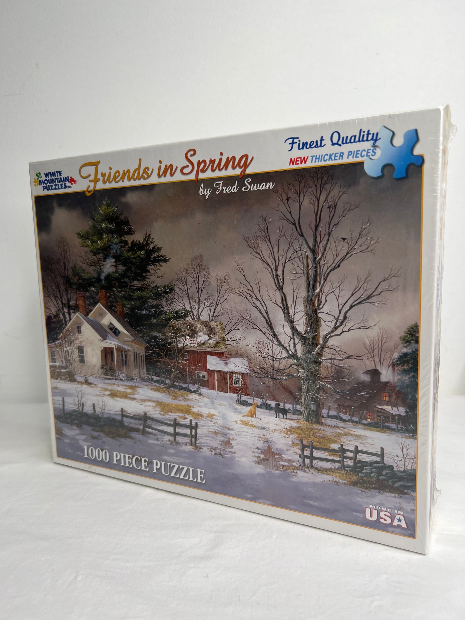 White Mountain Friends In Spring Puzzle (1000 Pieces)