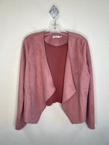 Ricki's Blush Pink Open Blazer (L)