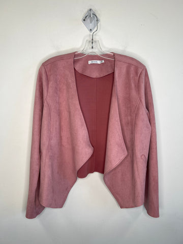 Ricki's Blush Pink Open Blazer (L)